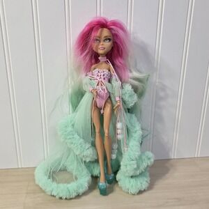 Custom OOAK Monster Cleo De Nile Clothes Accessories 2008 Colorful Pink Green